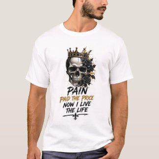 Camiseta Dolor Pagó El Precio Ahora Vivo La Vida – Coronado