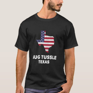 Camiseta Dolor Patriótico Bandera Bug Tussle, Texas