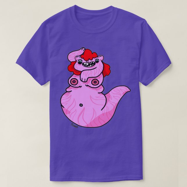 Camiseta Dolores bajo el agua (Diseño del anverso)