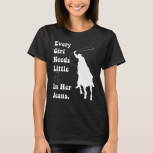 Camiseta Doloroso, Cada Chica Necesita Un Poco De Rip En Su