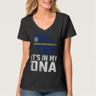 Camiseta Doloroso en mi bebé de la bandera de Nauru