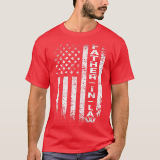 Camiseta Doloroso Padre de la Bandera de Estados Unidos en