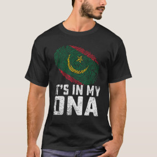 Camiseta Dolorosos en mi ADN Bandera de Mauritania Hombres