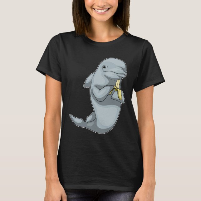 Camiseta Dolphin Banana Fruit (Anverso)