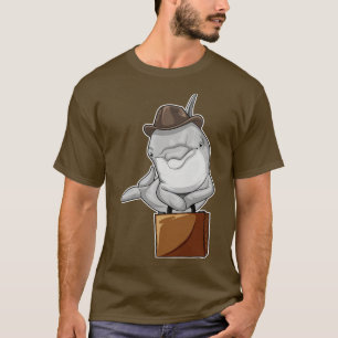 Camiseta Dolphin Businessman Breefcase