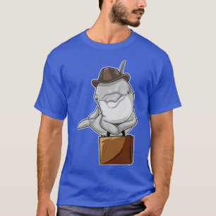 Camiseta Dolphin Businessman Breefcase