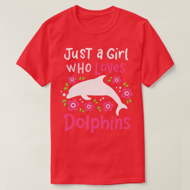 Camiseta Dolphin Dolphin Lover (Diseño del anverso)