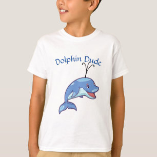 Camiseta Dolphin Dude Tshirt para niños
