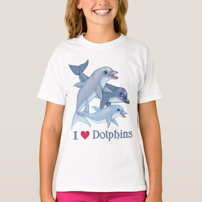 Camiseta Dolphin Family (Anverso)