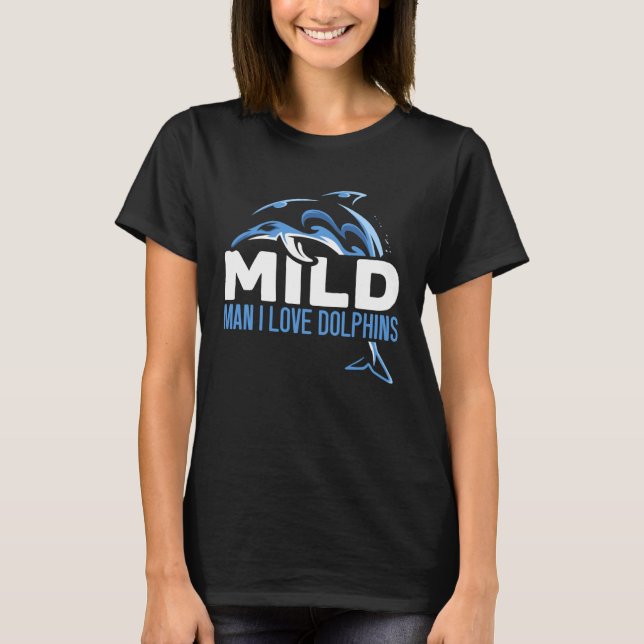 Camiseta Dolphin Girl Aquatic Mammal Sea Animal (Anverso)