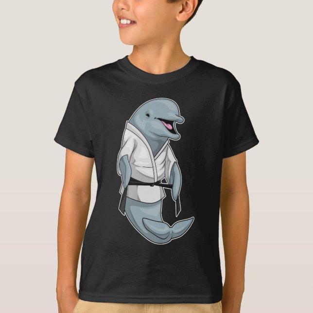 Camiseta Dolphin Karate Artes marciales (Anverso)
