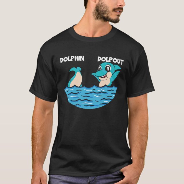 Camiseta Dolphin Lover Marine Biology Underwater Animal 11 (Anverso)