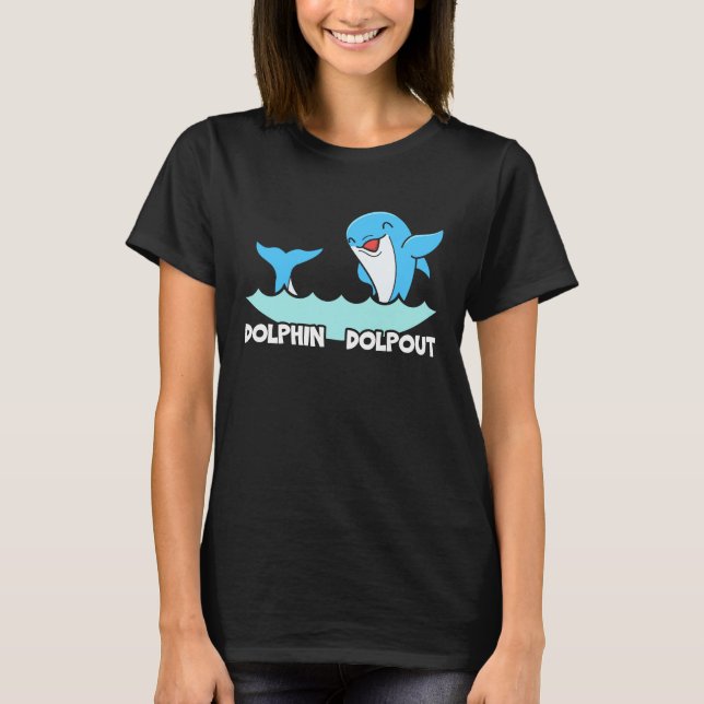 Camiseta Dolphin Lover Marine Biology Underwater Animal 9 (Anverso)
