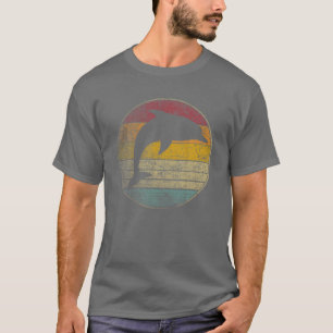 Camiseta Dolphin Lover Vintage Distressed Retro 70S 80S 90S