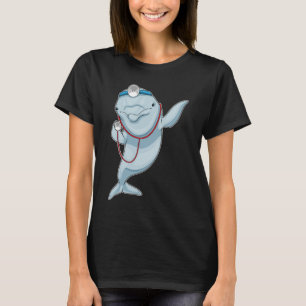 Camiseta Dolphin Médica Stethoscope