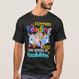 Camiseta Dolphin Mermaid Océanos De Posibilidades Rea De Ve
