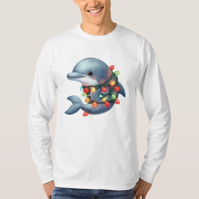 Camiseta Dolphin Navidades Adorables (Anverso)