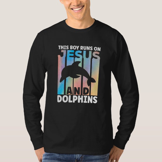 Camiseta Dolphin Outfit for Dolphin Lovers Apparel for Boys (Anverso)