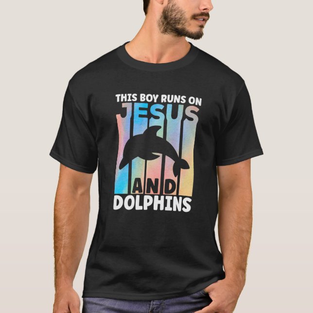 Camiseta Dolphin Outfit for Dolphin Lovers Apparel for Boys (Anverso)