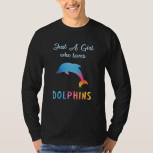 Camiseta Dolphin Sea Dolphins Animal Ocean Water Funny Gift