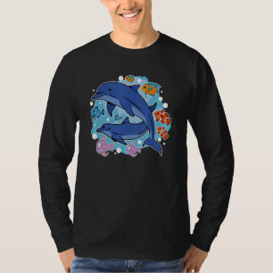Camiseta Dolphin Sea Life Save Marine Biology Aquarist