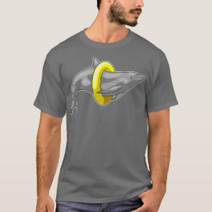 Camiseta Dolphin Swimming Lifebuoy 1