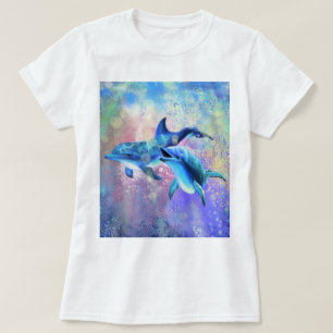 Camiseta Dolphin T-Shirt Happy Family