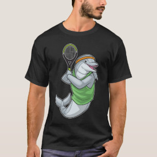 Camiseta Dolphin Tenis Raqueta de tenis Deportes