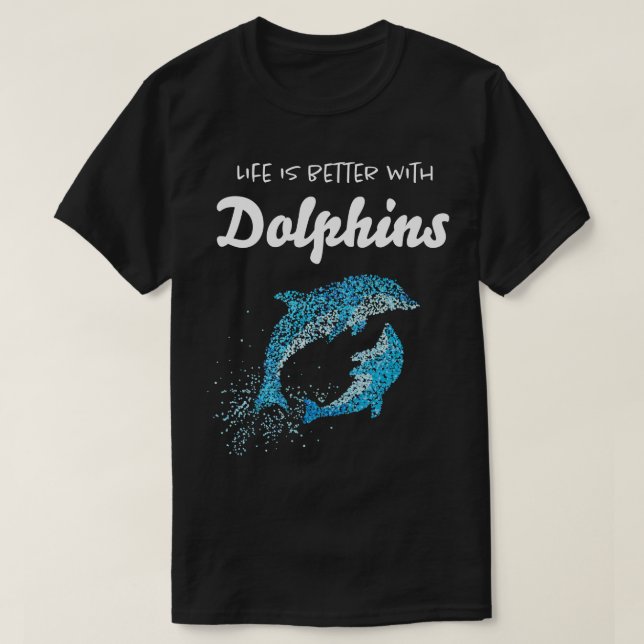 Camiseta Dolphin Tmmler Ocean Dolphin Lover (Diseño del anverso)