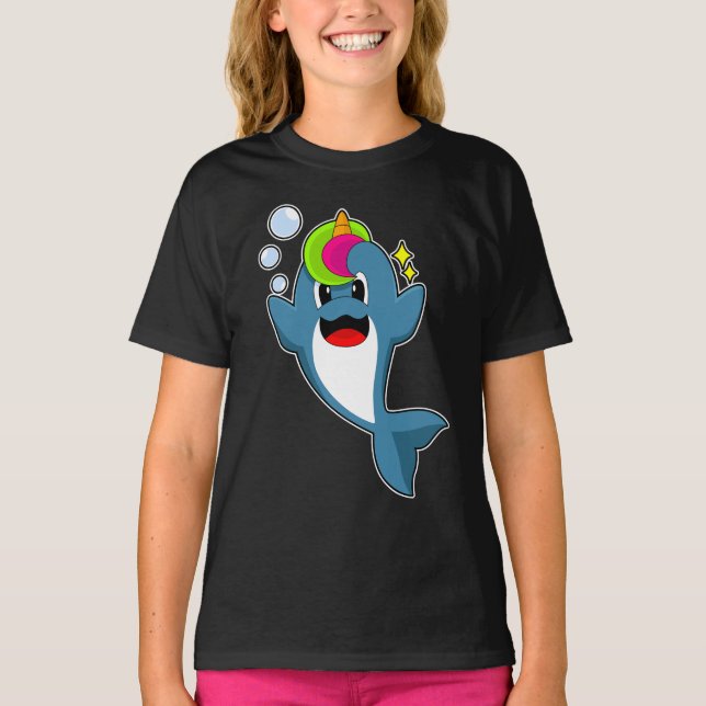 Camiseta Dolphin Unicorn (Anverso)