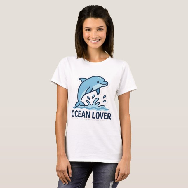 Camiseta Dolphin Vibes (Anverso completo)