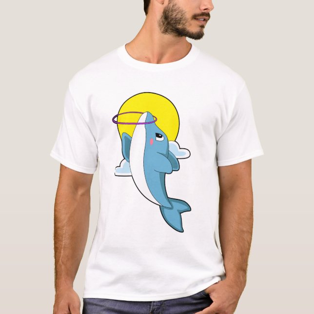 Camiseta Dolphin with Fitness tires (Anverso)