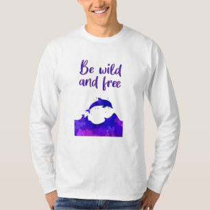 Camiseta Dolphins Dolphin Ocean Sea Animal Fish Funny Gift