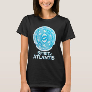 Camiseta Dolphins orcas tortuga marina Atlantis Poseidon Or