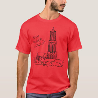 Camiseta Dom Tower Utrecht Países Bajos