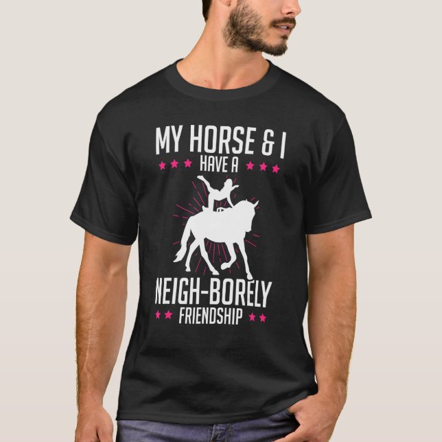 Camiseta Doma Vaquera Para Chicas Que Practican Doma Vaquer (Anverso)