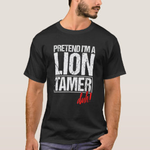Camiseta Domador de Leones Entrenador Clásico de Animales y