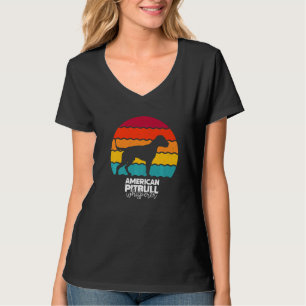 Camiseta Domador de perros American Pitbull Retro Vintage