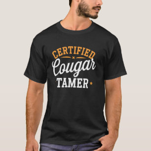 Camiseta Domador de Puma Certificado Divertida Relación con
