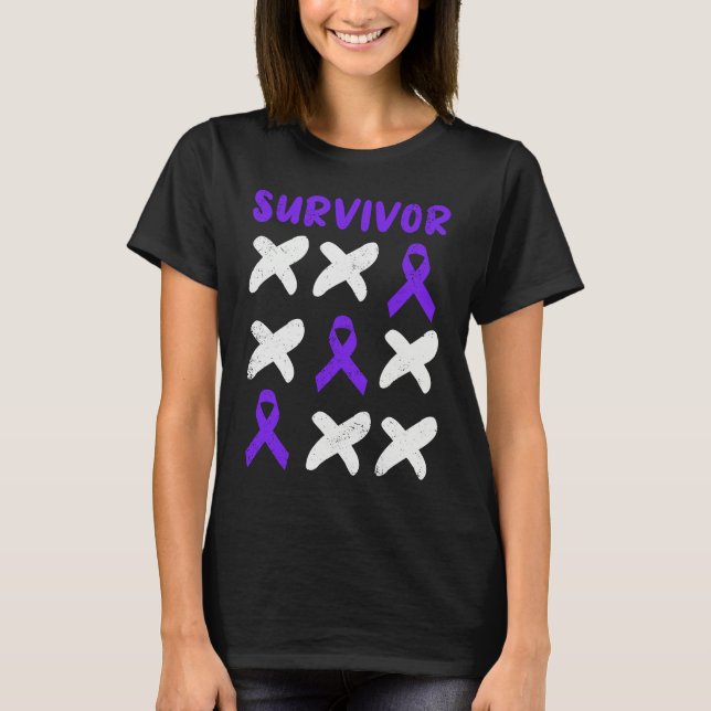 Camiseta Domestic Violence Awareness Survivor (Anverso)
