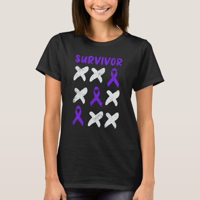 Camiseta Domestic Violence Awareness Survivor (Anverso)