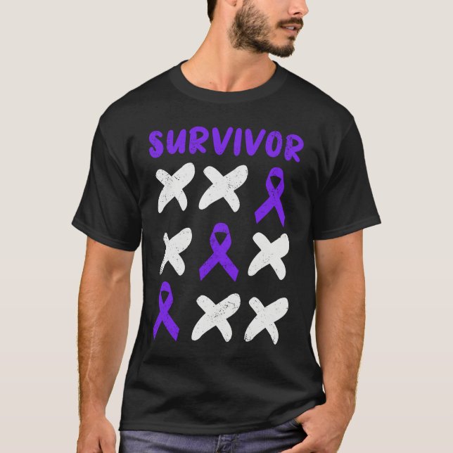 Camiseta Domestic Violence Awareness Survivor (Anverso)