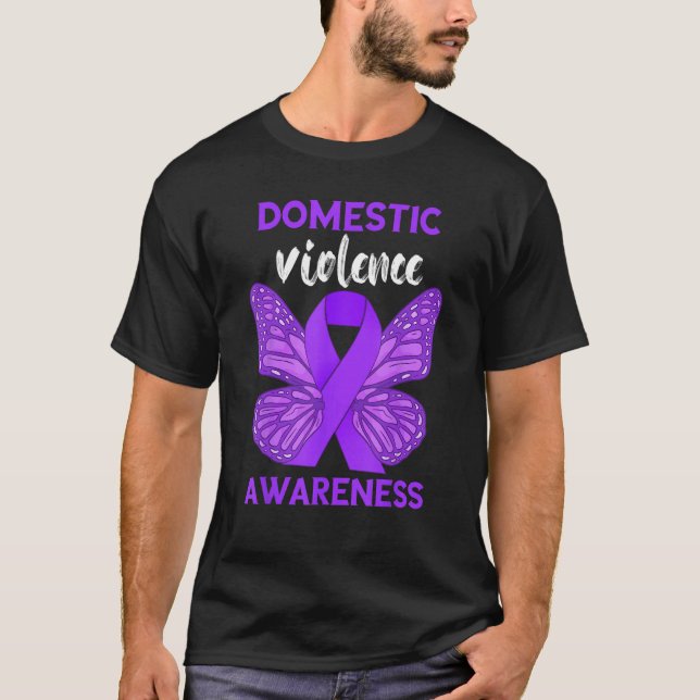 Camiseta Domestic Violence Awareness World Narcissistic Abu (Anverso)