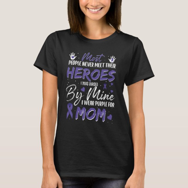 Camiseta Domestic Violence Purple Ribbon Domestic Violence  (Anverso)