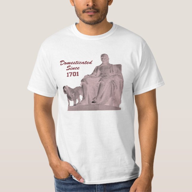 Camiseta Domesticación del bulldog (Anverso)