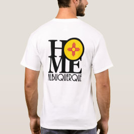 Camiseta DOMICILIO Abuquerque NM (impresión posterior)