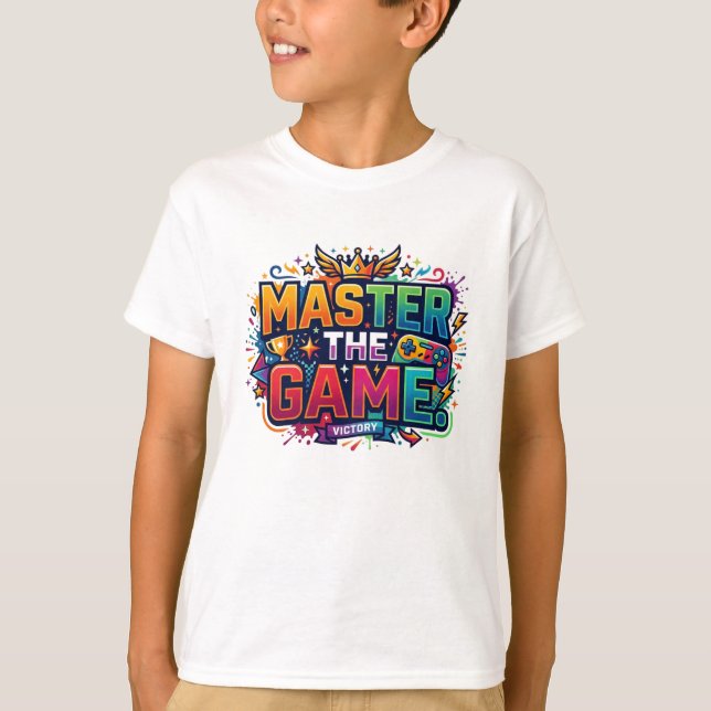 Camiseta Domina el Juego (Anverso)