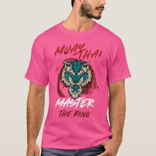 Camiseta Domina El Kickboxing De The Ring Y Muay Thai Angry