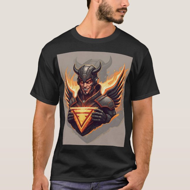 Camiseta Dominación divina (Anverso)