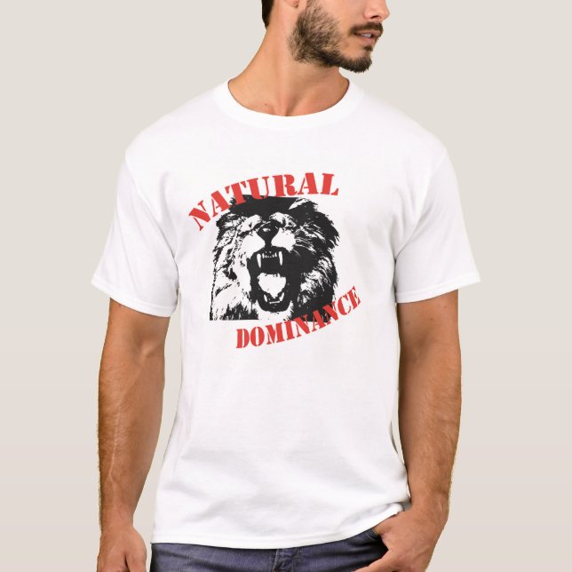 Camiseta Dominación natural (Anverso)